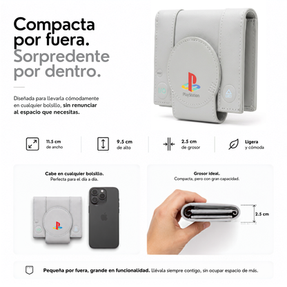 Billetera Retro Gamer – Consola Clásica